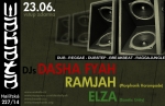 DJs Dasha Fyah,  Ramjah, Elza