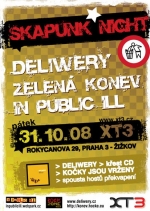 Deliwery + Zelená Konev + In Public Ill