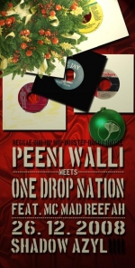 Peeni Walli & One Drop Nation + Mc Mad Reefer