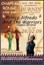 Prince Alfredo and The Warriors - reggae, afro beat