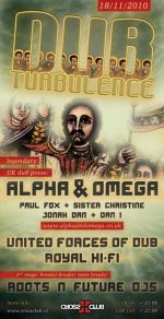 Dub Turbulence with Alpha & Omega